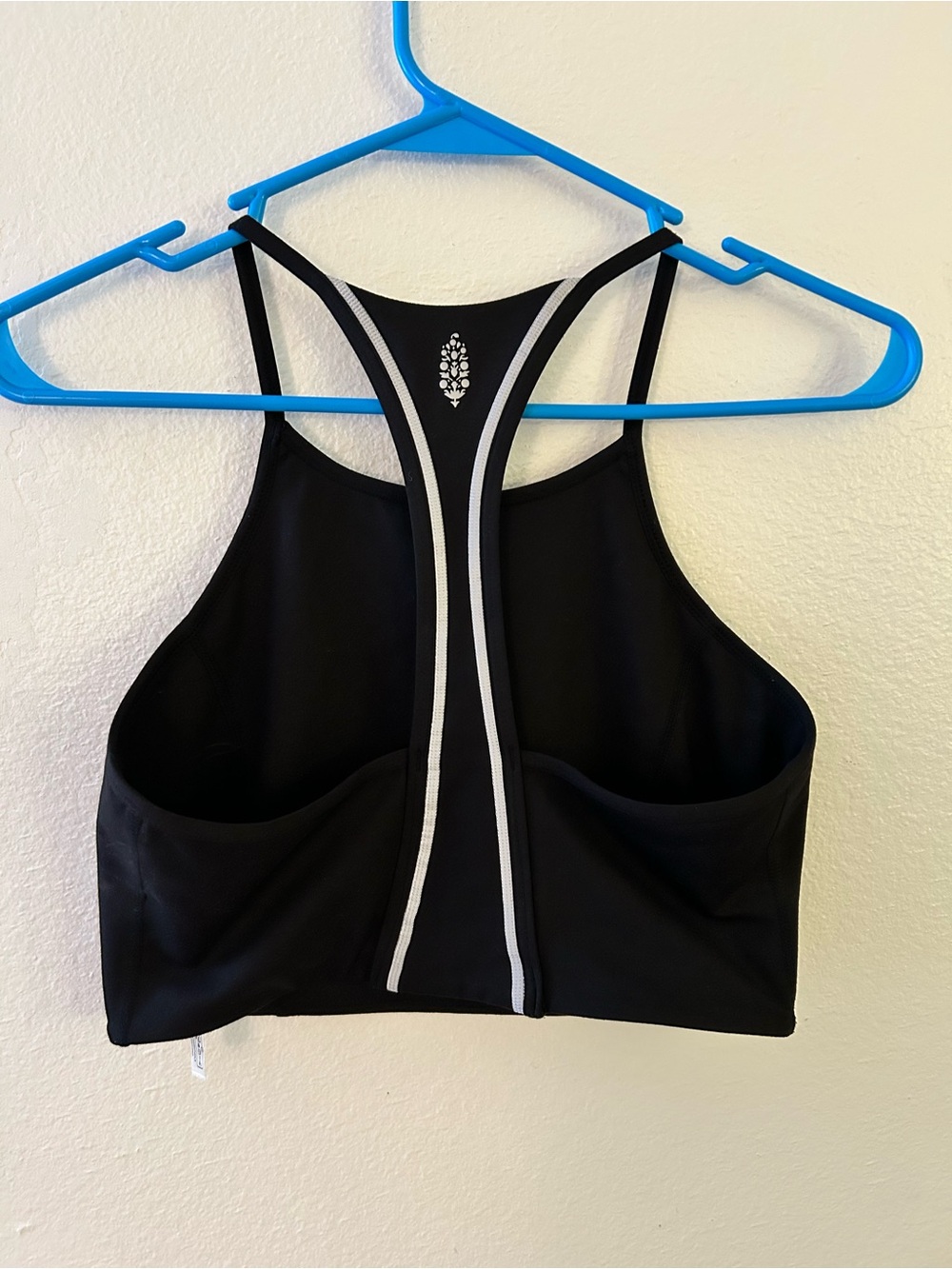 FP Movement by Free People never better crop top Black H with White Trim
